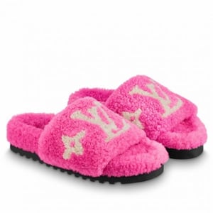 Louis Vuitton Paseo Flat Comfort Mule Pink 1A8Vfl