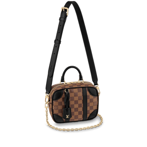 Louis Vuitton Valisette Souple Bb 19Cm Black