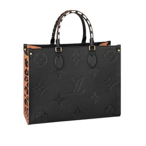 Louis Vuitton Wild At Heart OnTheGo MM M58522 Black 35Cm