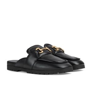 Gucci Women'S Mule With Horsebit Black
