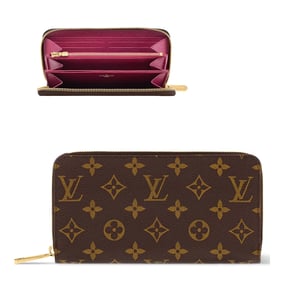 Louis Vuitton Fuchsia Zippy Wallet For Women 20cm M41895