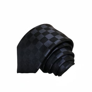 Louis Vuitton Black Damier Canvas Tie For Men