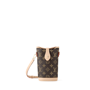 Louis Vuitton Fold Me Pouch Beige 19Cm M80874