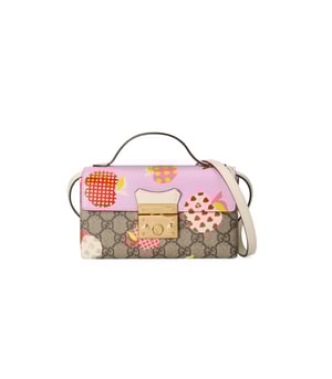 Gucci Les Pommes Padlock Mini Bag Pink