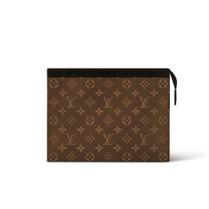 Louis Vuitton Voyage Mm Pochette Monogram Brown 26Cm