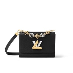 Louis Vuitton Mm Twist Bag Black 23Cm M22773