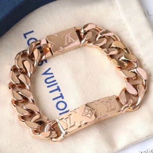 Louis Vuitton Monogram Chain Bracelet