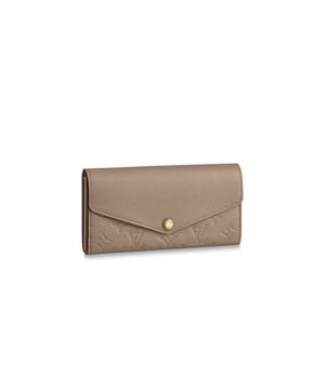 Louis Vuitton Monogram Empreinte Sarah Wallet Touterelle