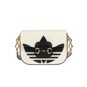Gucci x Adidas Horsebit 1955 Mini GG Supreme Shoulder Bag 20cm/7.9in 735139