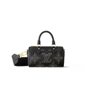 Louis Vuitton Nano Speedy Black 16Cm M46745