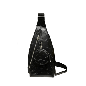 Louis Vuitton Duo Sling Bag Full Black 42Cm M30936