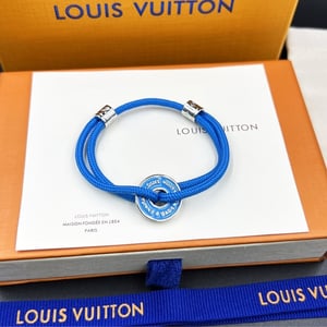 Louis Vuitton Wristbands Men Bracelet Blue