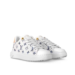 Louis Vuitton Time Out Sneaker Blue 1Ahoof