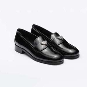 Prada Patent Leather Loafers Black 1D902M069F0002F025