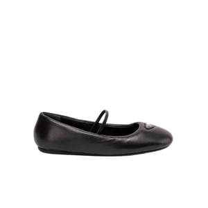 Prada Soft Padded Nappa Leather Ballerinas Black 1F122N 2Dl8 F0002 F 005