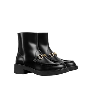 Gucci Women'S Horsebit Boot Black