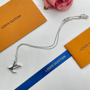 Louis Vuitton Silver Necklace