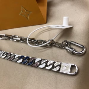 Louis Vuitton Silver Chain Necklace