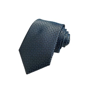 Gucci Midnight Interlock Canvas Tie For Men