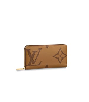 Louis Vuitton Monogram Reverse Canvas Zippy Wallet