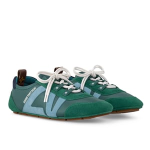 Louis Vuitton Sneakerina Green & Light Blue – Women's Ballet-Inspired Slim Sneakers
