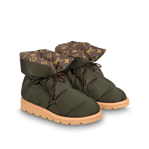 Louis Vuitton Pillow Comfort Ankle Boot Kaki 1A8T3L