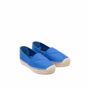 Prada Cotton Drill Espadrilles Blue 1S839M3Lkef0013F020