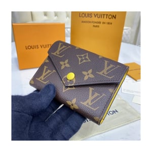 Louis Vuitton Monogram Canvas Victorine Wallet Yellow