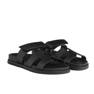 Herm?S Chypre Sandal Black Leather