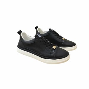 Gucci Men?S Platform Sneakers Leather Black And Black Edge
