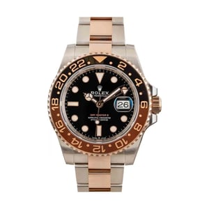 [SUPER CLONE] Rolex GMT-Master II 40mm Black Dial 126711CHNR Root Beer