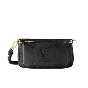 Louis Vuitton Multi Pochette Accessoires Black 23Cm
