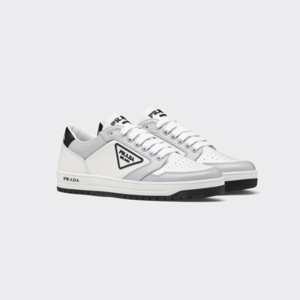 Prada District Perforated Leather Sneakers Grey 1E790M3Lj6F0A4Cf030