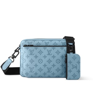 Louis Vuitton Sky Blue Trio Messenger For Men 25cm M14781
