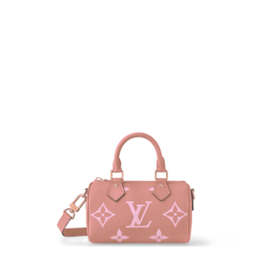 Louis Vuitton Nano Speedy Monogram Canvas Pink 17Cm M81456
