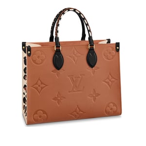Louis Vuitton LV Crafty Onthego Gm Brown 41Cm