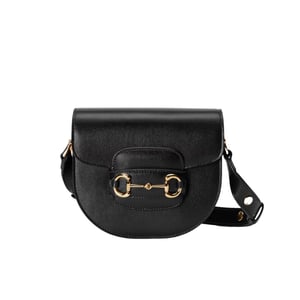 Gucci Leather Horsebit 1955 Mini Rounded Bag