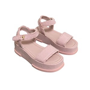 Louis Vuitton By The Pool Maya Flatform Sandal Pink