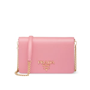 Prada Saffiano Leather Mini Bag Pink 22Cm