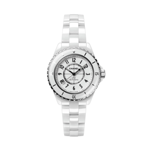 Chanel J12 Watch Calibre 12.1 - 38 mm White Dial