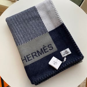 Hermes Luxury Cashmere Style Blanket