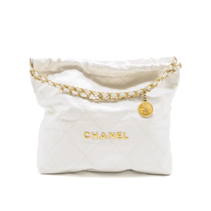 Chanel 22 Handbag White 42Cm As3261