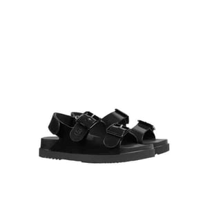 Gucci Women?S Sandal With Mini Double G ?Black 660243 J8700 1000