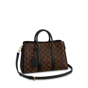 Louis Vuitton Soufflot Mm 36Cm Black