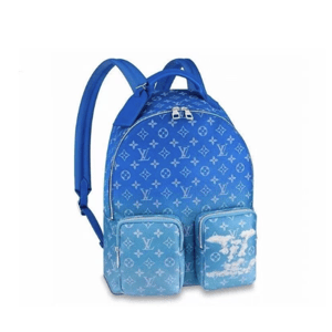Louis Vuitton Multipocket Backpack Blue 40Cm