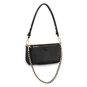 Louis Vuitton Multi Pochette Accessoires 25Cm Black Noir