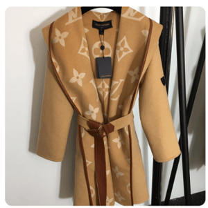 Louis Vuitton Beige Coat Clothes