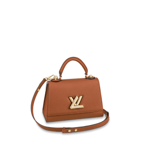 Louis Vuitton Twist One Handle Pm 25Cm Brown