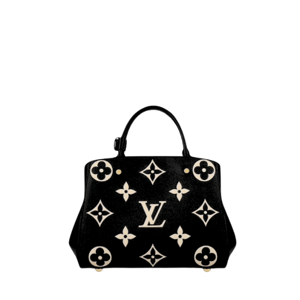 Louis Vuitton Montaigne Bag Black 30Cm M45778
