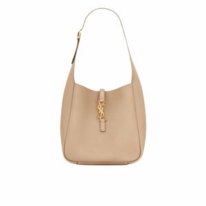 Saint Laurent Le 5 A 7 Supple Small In Grained Leather Rose 24Cm